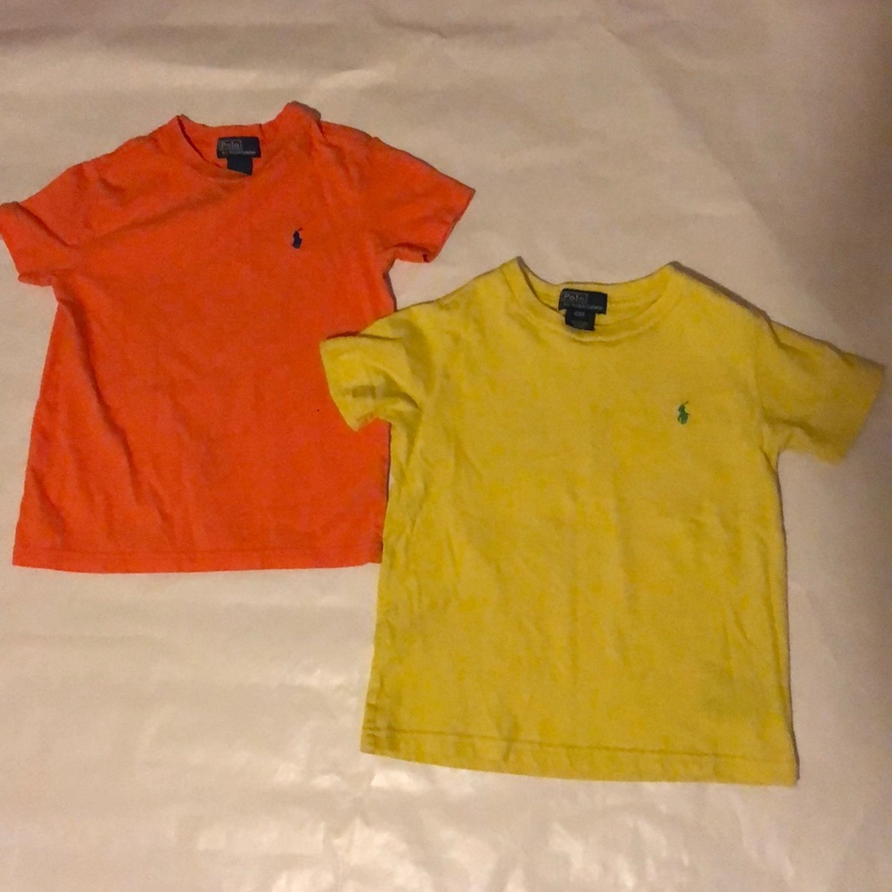 Ralph Lauren Polo Boys Size 4 Bundle Tshirts